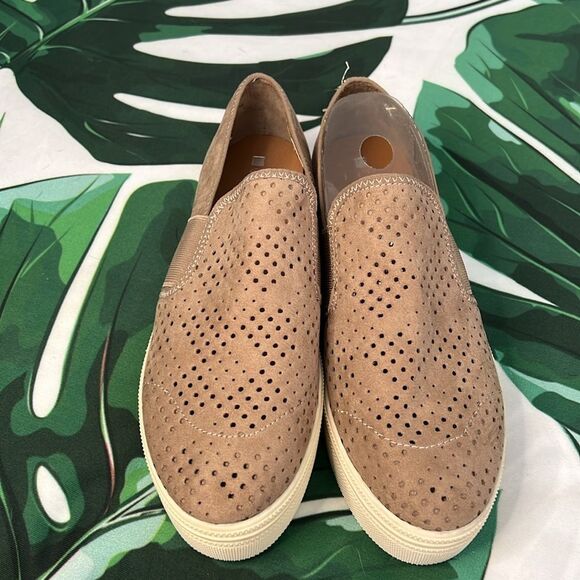 Dolcetta beige eyelet platform sneakers - Picture 3 of 6